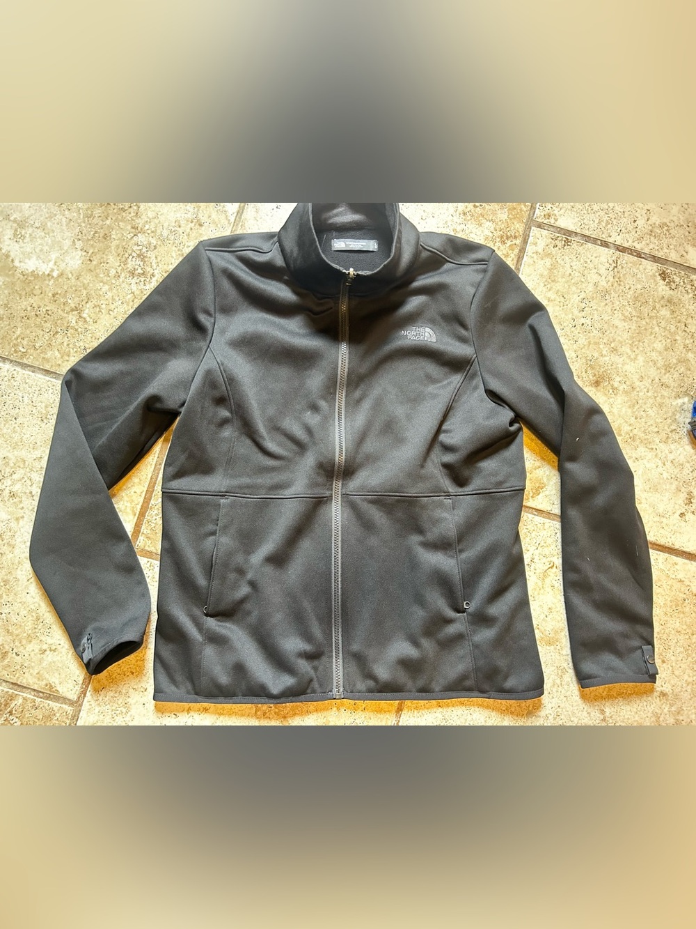 The North Face - Dark Grey - Full Zip Womens Medium Large